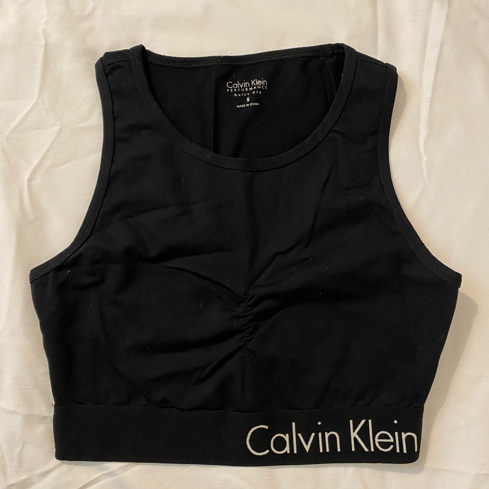 Calvin Klein performance quick dry sports bra